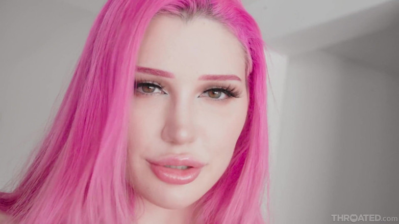 Throated official: Garganta bonita em rosa