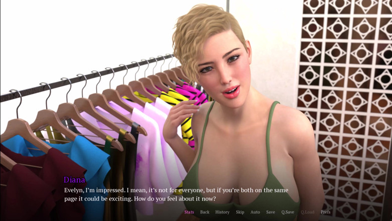 Kitty Gamer: Uwielbiane małżeństwo 3 Evelyn poszła na zakupy i do domu dostała...