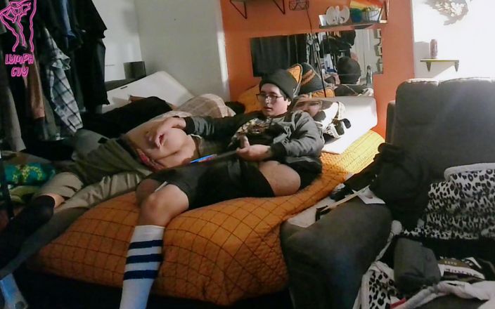 Lymph Guy: Daddy Lets His Disabled Boy Fuck His Ass