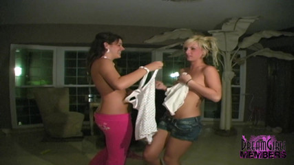 Dream Girls: Naked home movies with two college freaks