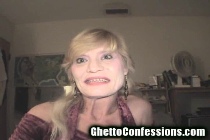 Ghetto Confessions: Ghetto Granny Monster Bride Dick Sucking Geezer Gremlin!