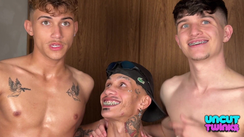 UncutTwinks: Younger Gay Twink Fucked Raw Uncut Twinks