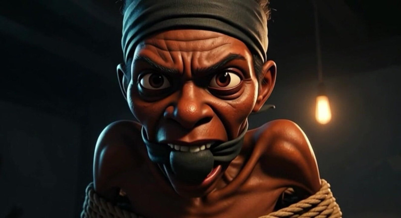 YOUR BEST FANTASY: Frail African Girl Bound - Desperate &amp; Craving Cock Deep Inside
