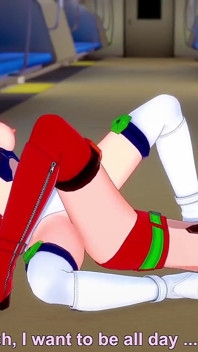 Asuka and Rei Lesbian Scissoring Topless - Neon Genesis Evangelion Hentai Parody