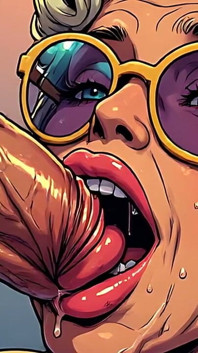 Open Wide Mouths Want Cock