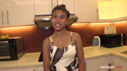 Monger In Asia: Cute bubbly Asian teen creampied at job interview