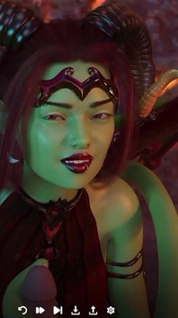 Aku dientot habis-habisan sama setan succubus! Aku nyepong kontolnya sampai crot di dalam pantatnya.