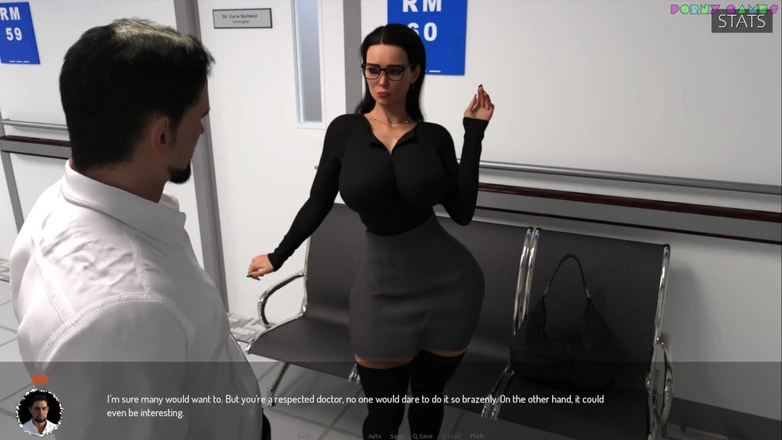 Porny Games: Medical Special Care door 10ki - eerste werkdag, met erotische resultaten 1