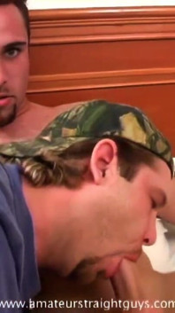 Straight Freak Ray Uses Jay's Mouth Like a Pussy!