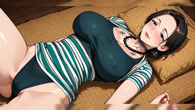 AI Porn: Sexy Brunette Ai Hentai Style