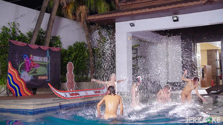 Jerkaoke: Orgie compilatie