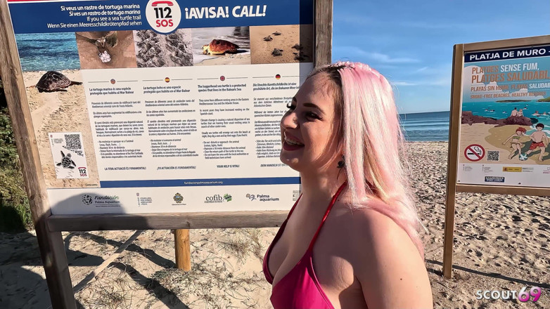 Scout69: Riskantní veřejný amatérský anální sex s německou dívkou Maria Gail...
