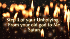 Goddess Misha Goldy: Krok 1 tvého nepokřivování - Od tvého starého Boha ke mně Satan