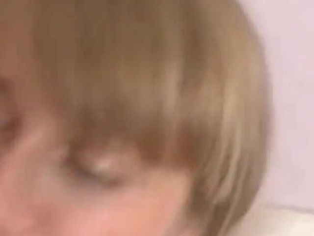 Blue-eyed doll licking balls and drinking her lover's jizz (Iluvteens)