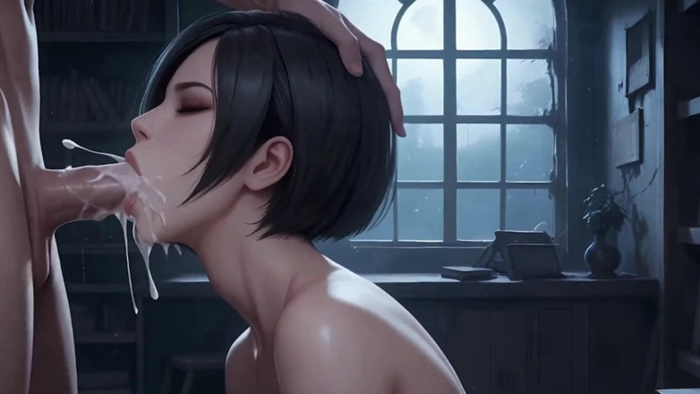 Horny Anime Girls: Повний контроль над навчальним столом
