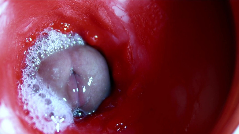 SEXY_GUYBEST: 非常接近的大量精子流在一个甜美的asmr湿啪