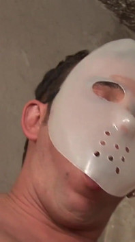 Sexy blonde on the run in the forests is imprisoned and fucked in all the willing and hot holes