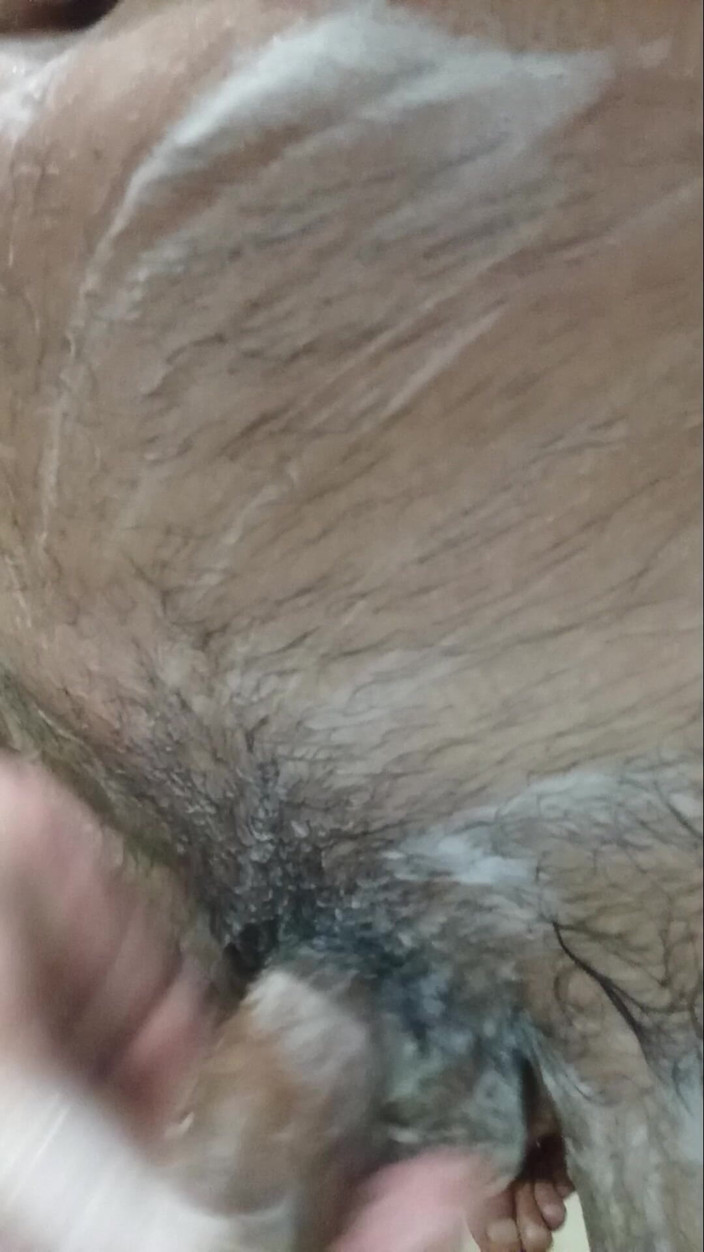 Pandora-DVA: Solo, schönes großes alles in Schaum, unangenehme hand-masturbation!
