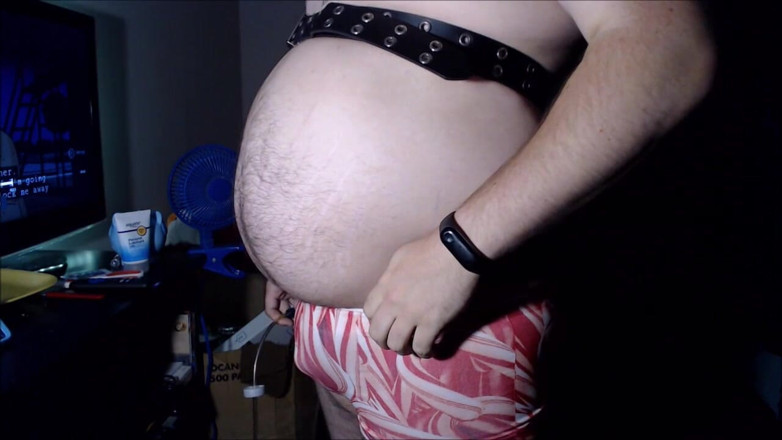 Akevantelico91: Barriga inflando bengalas doces