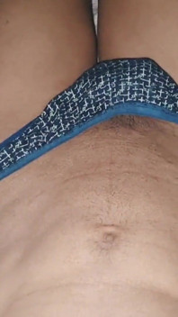Skinny Sissy Boy Masturbating Using Stepmom's Pantie and Cum on Pantie