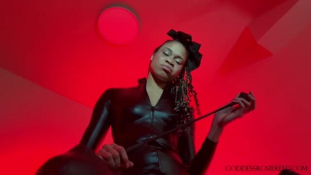 Rosie Reed: Beat Your Balls and Eat It - Ebony Femdom Goddess Rosie...