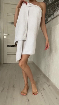 Banyodan sonra seni azdırmayı seviyorum