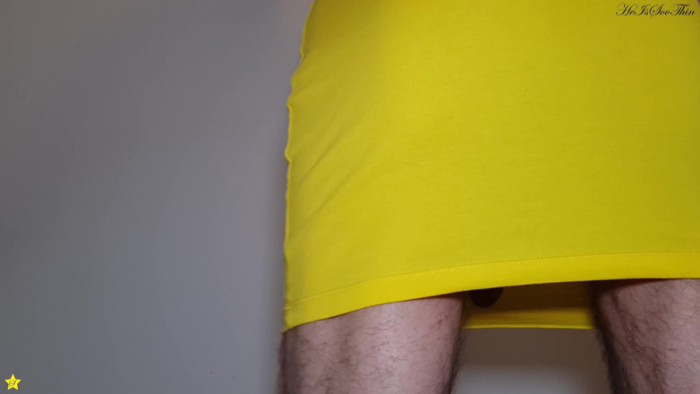 HeIsSooThin: Are You Trying to See Under My Dress?