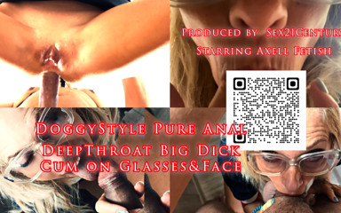 Axell Fox: Blondă sexy milf franceză pur și simplu sex anal, pulă mare...