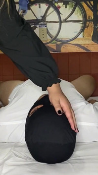 BBW MILF Stepmom Latina Soraya Culona Sitting on Her Stepson's Face