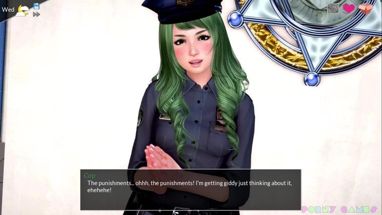 Porny Games: Mythic Manor 0.18 - Trouble with the police (5/7)