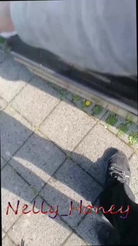 Moje nová kožená sukně se zipem