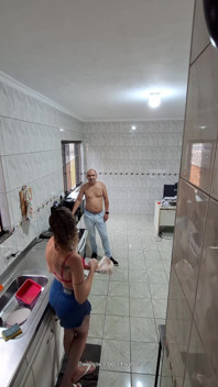 Maid Takes off Her Clothes and Accepts a Facial for Extra.