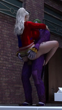 Joker šuká Harley Quinn ve Dirty Alley Way