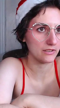 Vánoční bodystocking cocktease