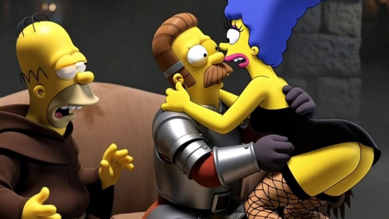 Octopussy Lovers Club: Privat cuckold klubb. Exklusiv 3D Simpsons tecknad parodi