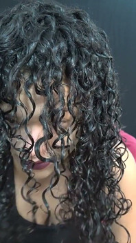 Taking Care of My Curls and Some Lipstick