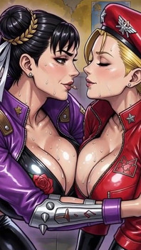 Chun Li e Cammy - decote quente