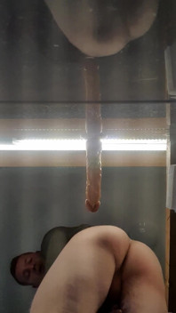 Big Ass on Dildo