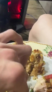 Guess Who's Barbecuing at Night