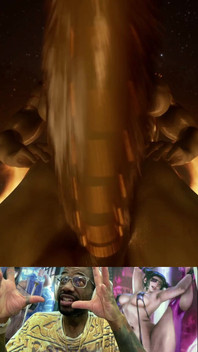 Big Huge Thicc Milky Ass Hard Cock Futa Orc Plops Her Cock All on Your Fucking Face