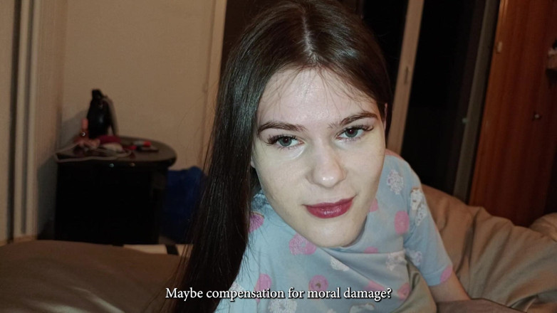 Honey Nasia: いたずらなハニー・ナシアは夜に髪を乾かし、その後隣人の髪を吸います