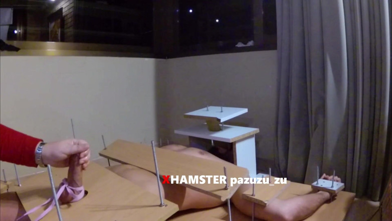Pazuzu_zu: Amador cfnm femdom cbt punheta com pau amarrado Orgasmo arruinado