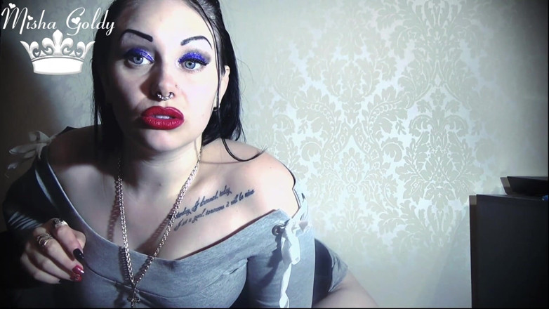 Goddess Misha Goldy: Ai nevoie de picioarele mele, vreau portofelul tău!