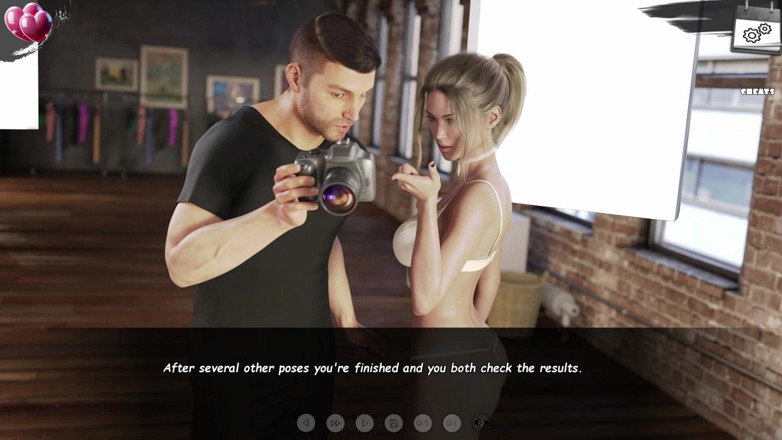 3D Cartoon Porn: ขอบเขตการเผาไหม้ 33 - การถ่ายภาพส่วนตัวของ Angelica กับพ่อเลี้ยง Mike ในสตูดิโอของเขา
