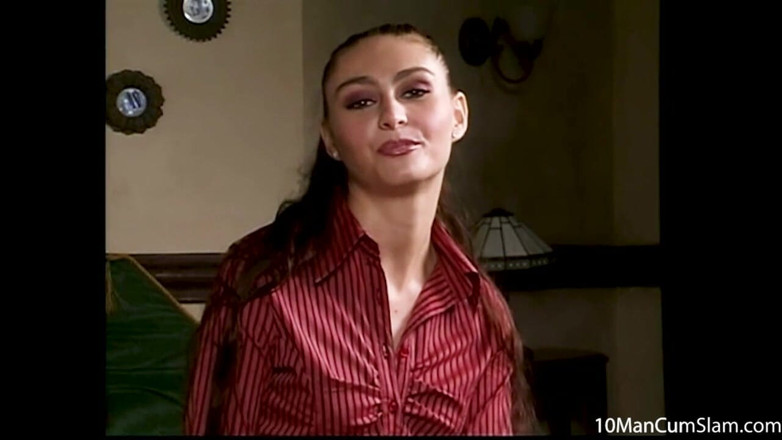Kick Ass Pictures: Film Z Alesha Bizart z 10 Man Cum Slam