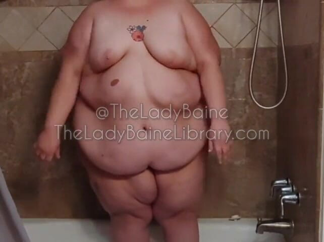TheLadyBaine: SSBBW szybki poranny prysznic