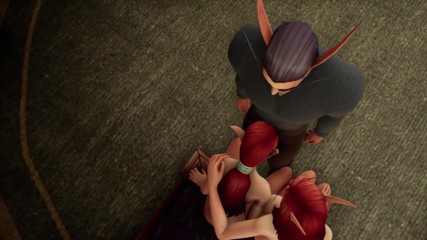Wraith ward: A night with an stepmother & stepdaughter : Warcraft parody