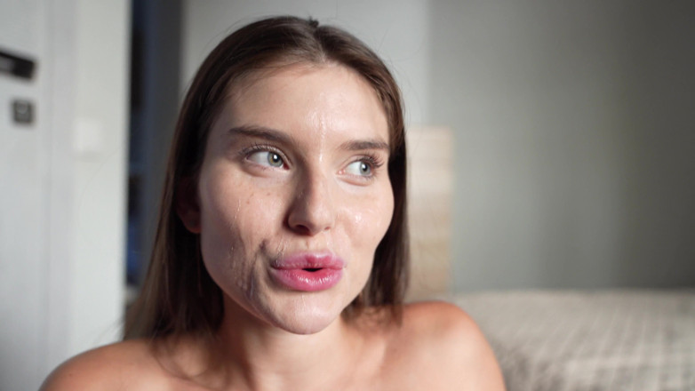 Stefany Kyler: Dit meisje met sperma op haar gezicht besloot door te...