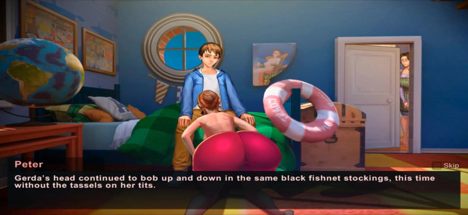 Hentai World: Taffy opowieści domowe lekcje z nauczycielem