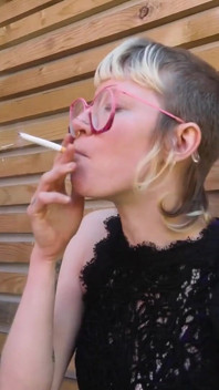 Human Ashtray Garden Installation